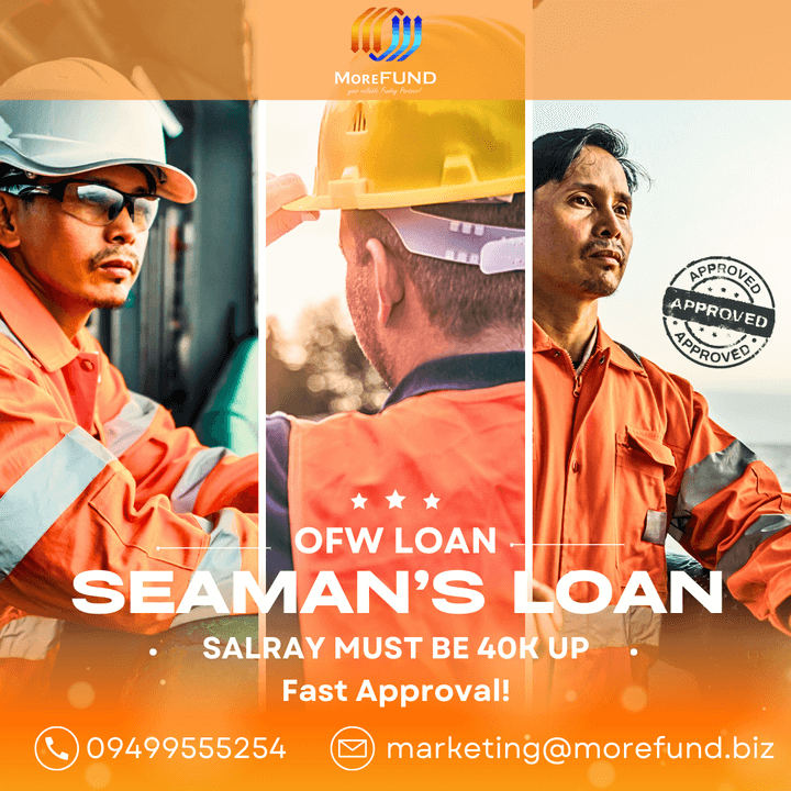 SEAMAN’S LOAN: Secure your future, start with a loan today